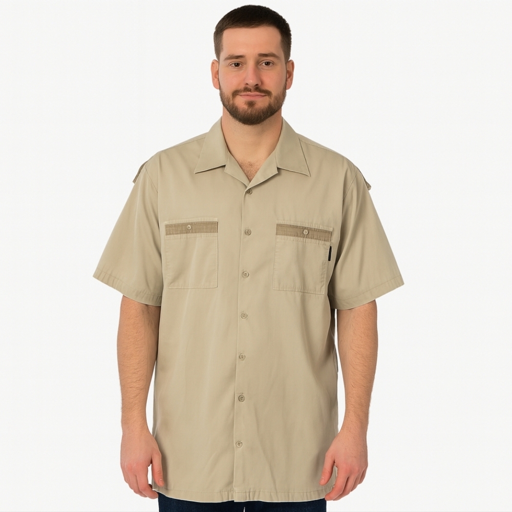 Vintage Sterling Trevira Safari Shirt Men’s XL – Classic Outdoor Style